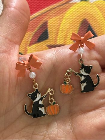 Boucles d’oreilles Halloween