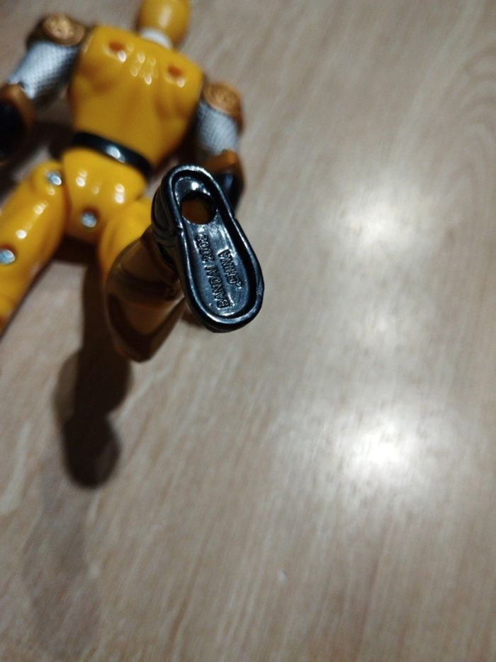 Power rangers ninja storm jaune 2002 bandai - photo numéro 3