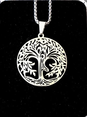 Chaîne + pendentif spirituel