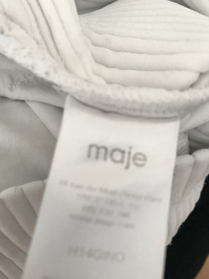 Sweat-shirt structuré Maje 36 - photo numéro 7