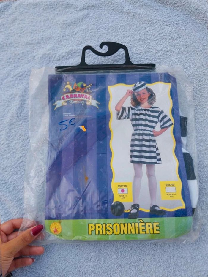 Déguisement prisonnière 5.7 ans