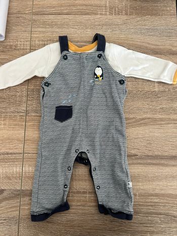Tenue avec salopette