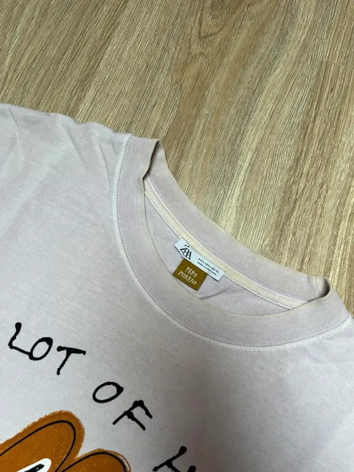 tee shirt zara oversize - photo numéro 2
