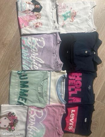 Lot de 11 t shirts fille