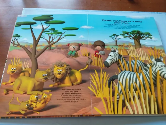 Livre je découvre en grand la savane - photo numéro 3