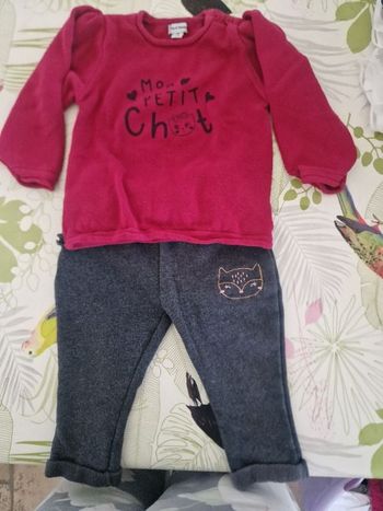 Ensemble pull pantalon 18m