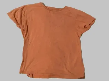 🍑 T-shirt Abricot In Extenso - Taille S (36/8) - État Impeccable