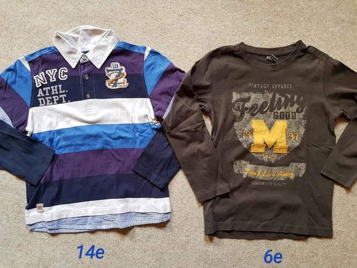 Lot de 2 hauts garçon catimini et tae