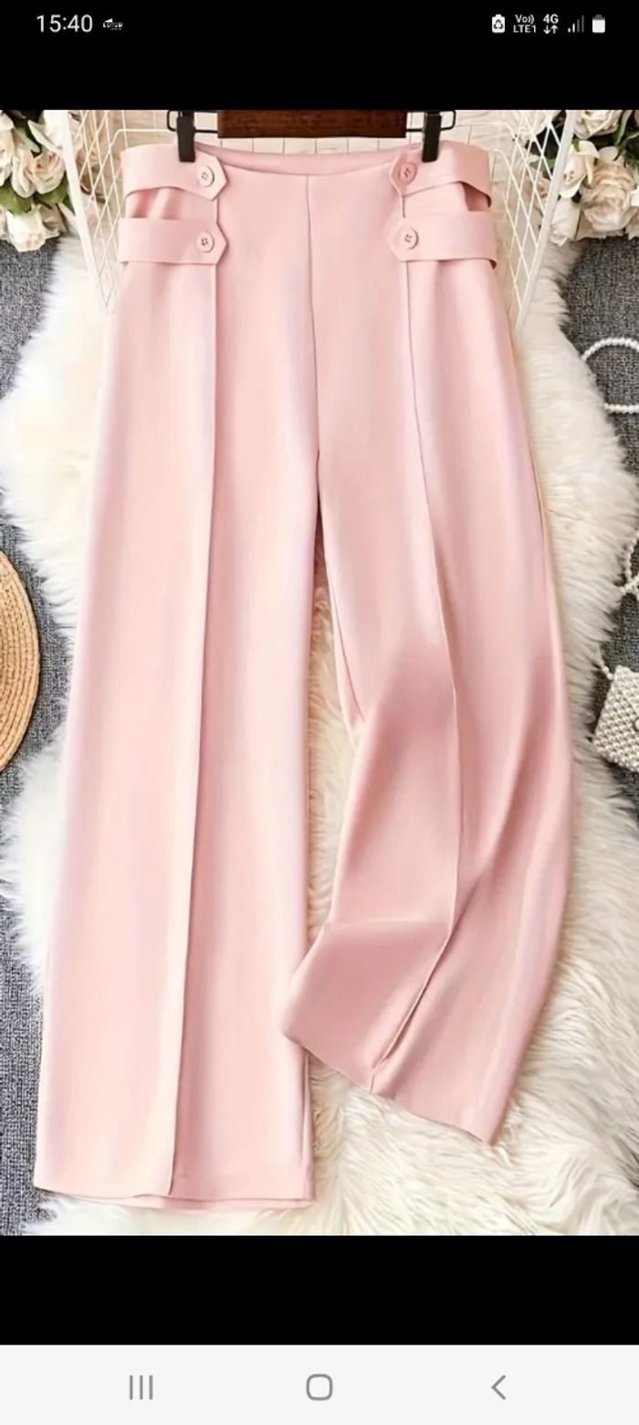 Pantalon rose XXL neuf - photo numéro 9
