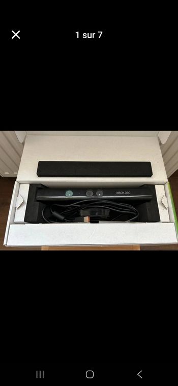 capteur Kinect Xbox 360 et jeu kinect adventures