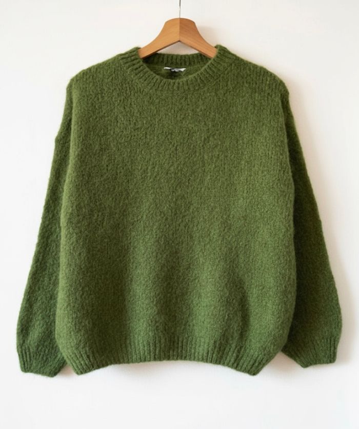 Pull maille Douce PISTACHE - photo numéro 2