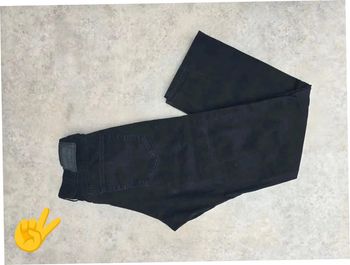 Jeans Levi's Signature W29 FR38 L30 coupe droite noir Homme Men pan353b