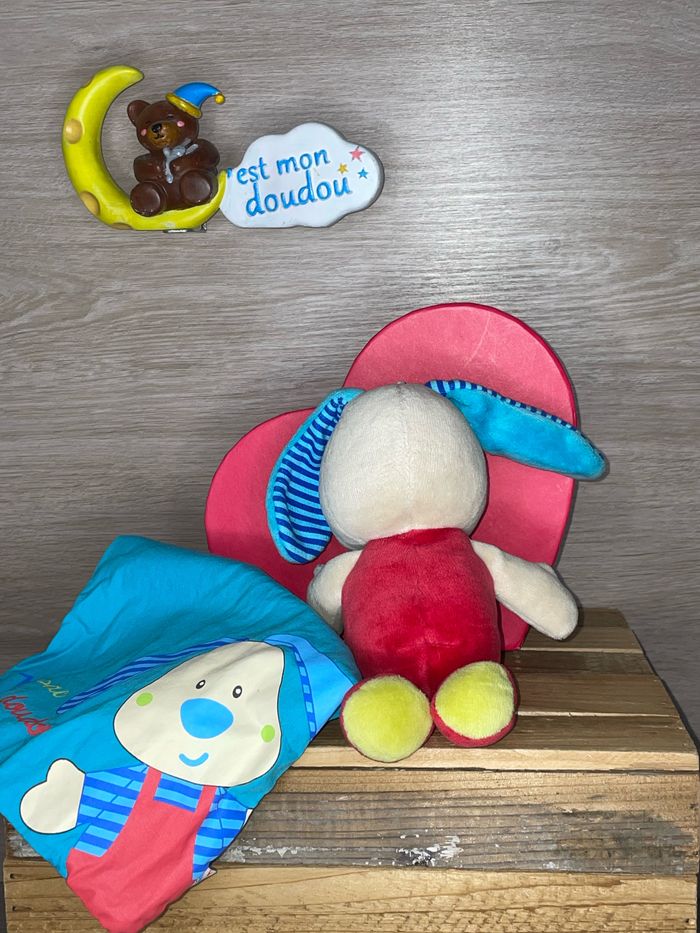 SDO184 doudou lapin 🐰 chien 🐶 sucre d’orge - photo numéro 2