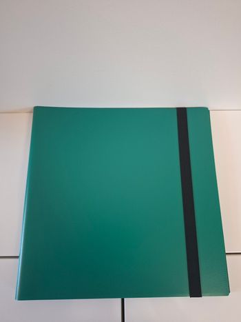 Album xl de rangement pour 480 cartes Pokémon / lorcana de qualité premium en vert
