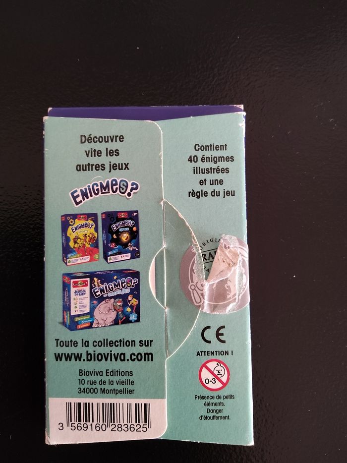 Jeu de cartes Énigmes ? Environnement - photo numéro 2