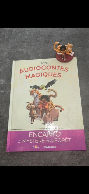 Livre et figurine 148  des audiocontes Magiques altaya audio conte audio compte disney
