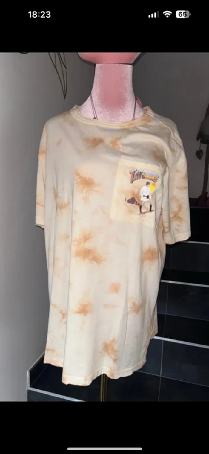 T-shirt neuf t M marbré stars wars - photo numéro 7