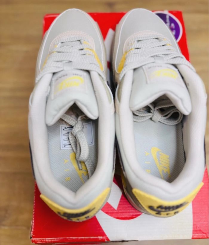 Nike Air Max 90 Cave Stone Light Bone Chamois Taille 44.5 - photo numéro 3