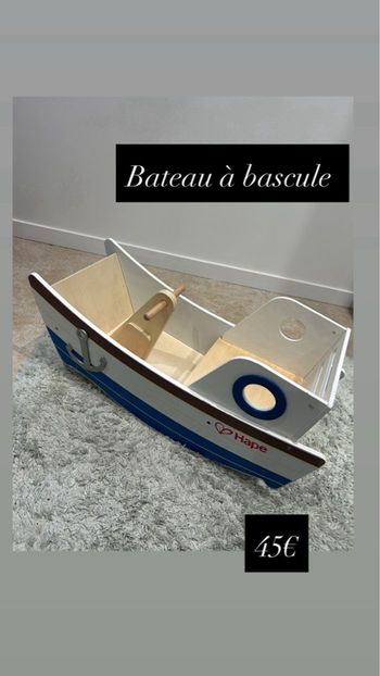 Bateau à bascule hape 