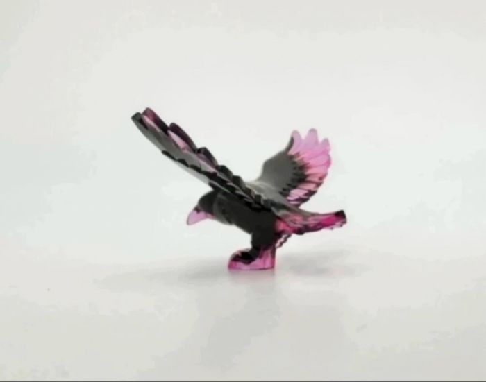 Lego Animaux Dreamzzz : Corbeau Noir et Rose Translucide aux ailes déployées - NEUF - photo numéro 7