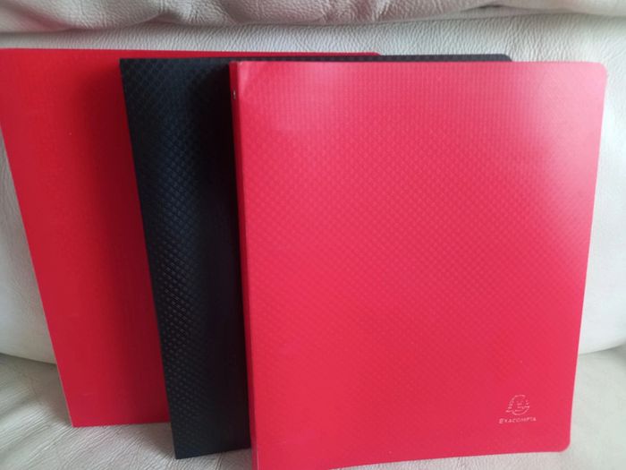Lot de 3 classeur exacompta