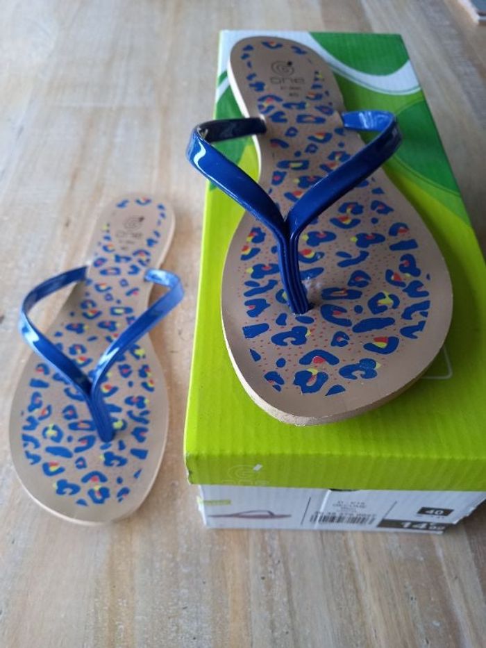 Tong motif léopard