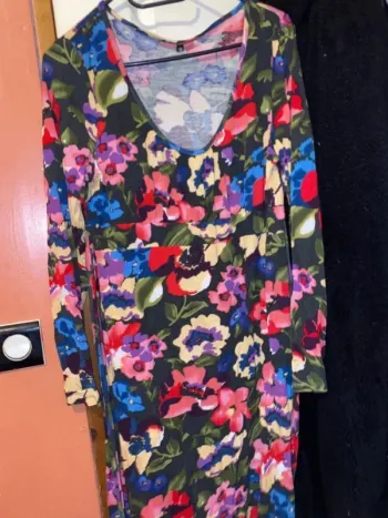 Robe femme vintage fleuri
