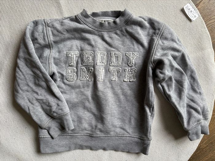 Sweat gris 6 ans tbe Teddy smith