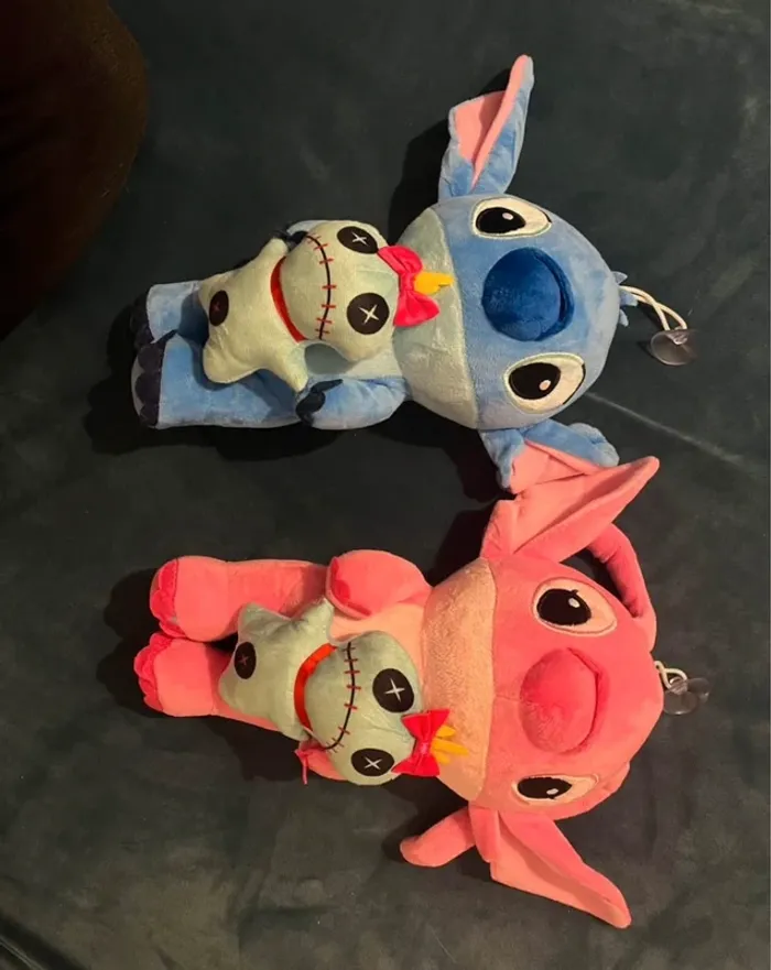 Peluche stitch angel souillon - photo numéro 2