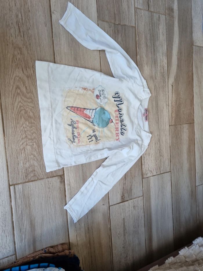 T-shirt manches longues fille