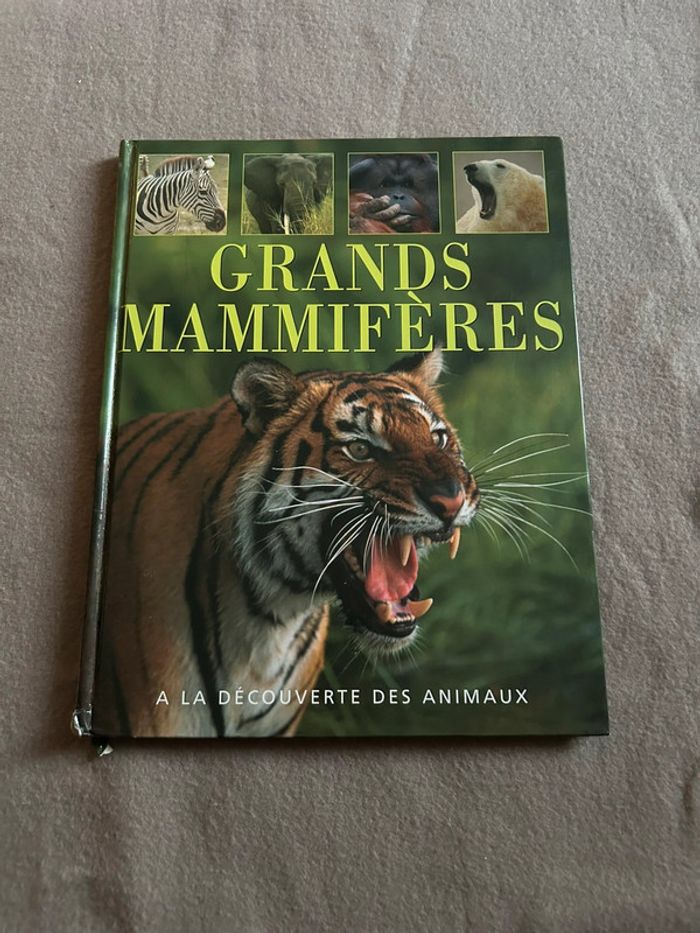 Livre mammifères