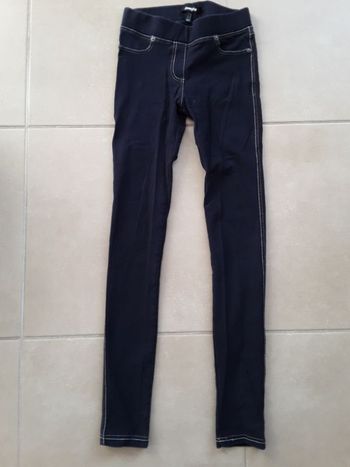 Jegging bleu marine femme XS JENNYFER TBE