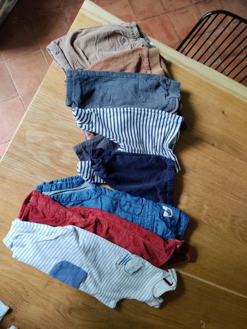 Lot de pantalons et salopettes 6 mois