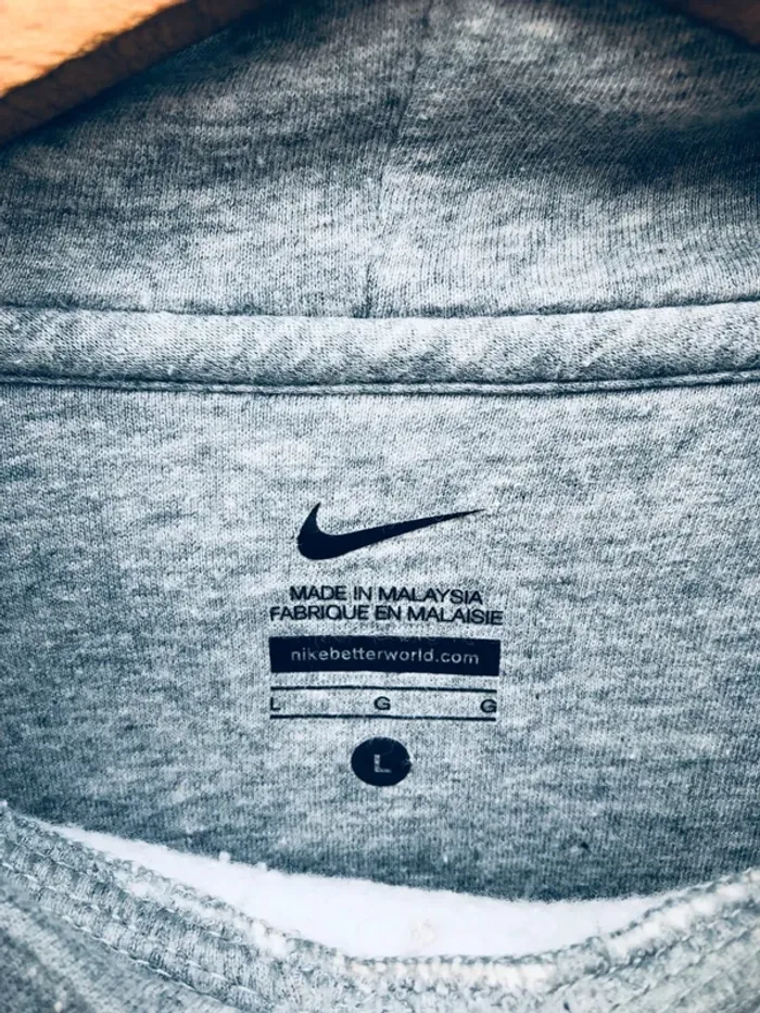 Nike Hoodie sweater grey American Football "Everyday is gameday" NFL Boy Large / Mens XS - photo numéro 3