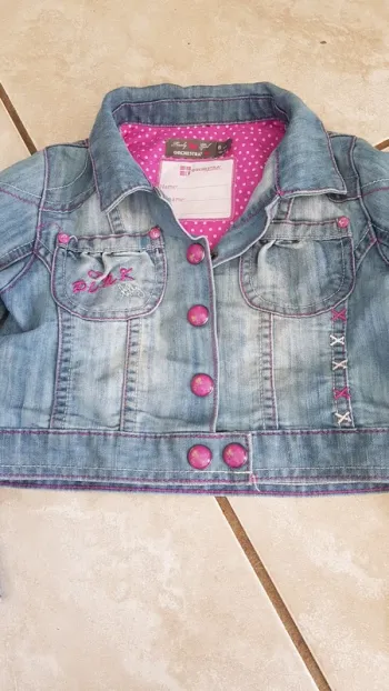 Veste en jean fille Orchestra 6 ans