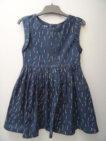 robe chasuble bleu marine