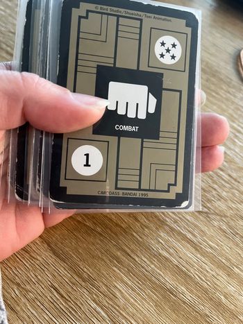 Lot 11 cartes dragon ball z Cardass bandai 1995 Toei animation 