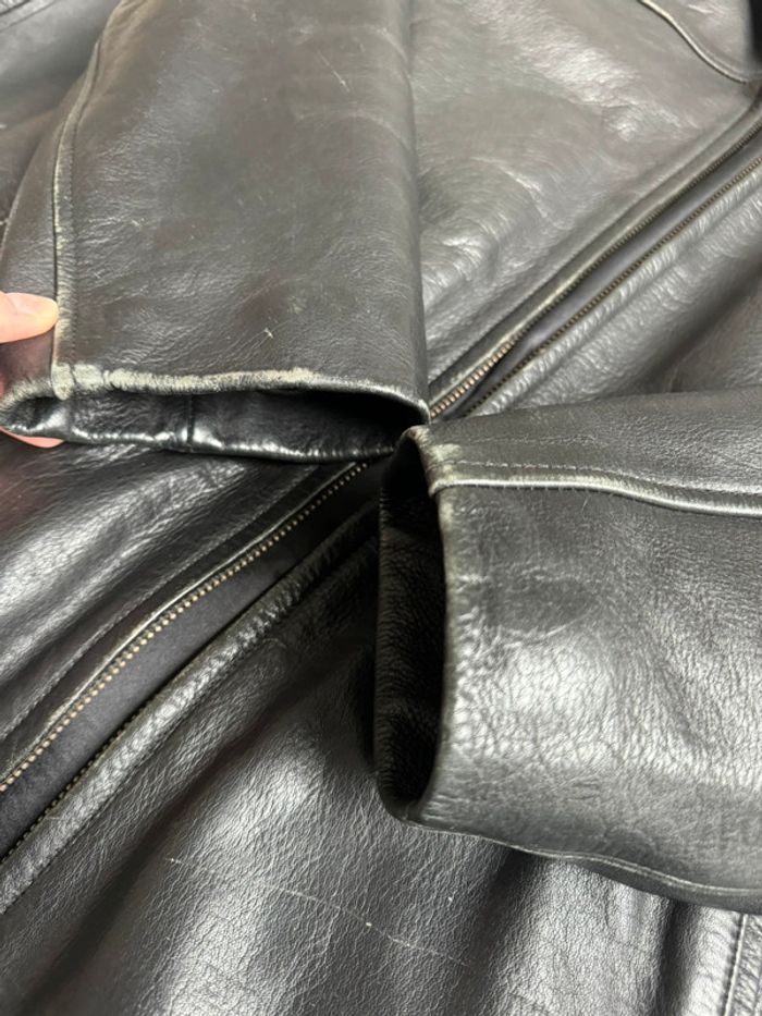Manteau cuir chevignon L - photo numéro 12