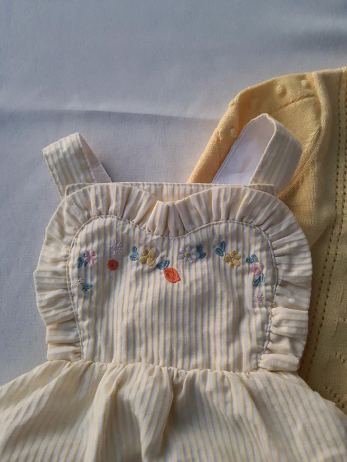 Ensemble Sergent Major taille 9 mois robe et gilet neuf avec étiquettes - photo numéro 2