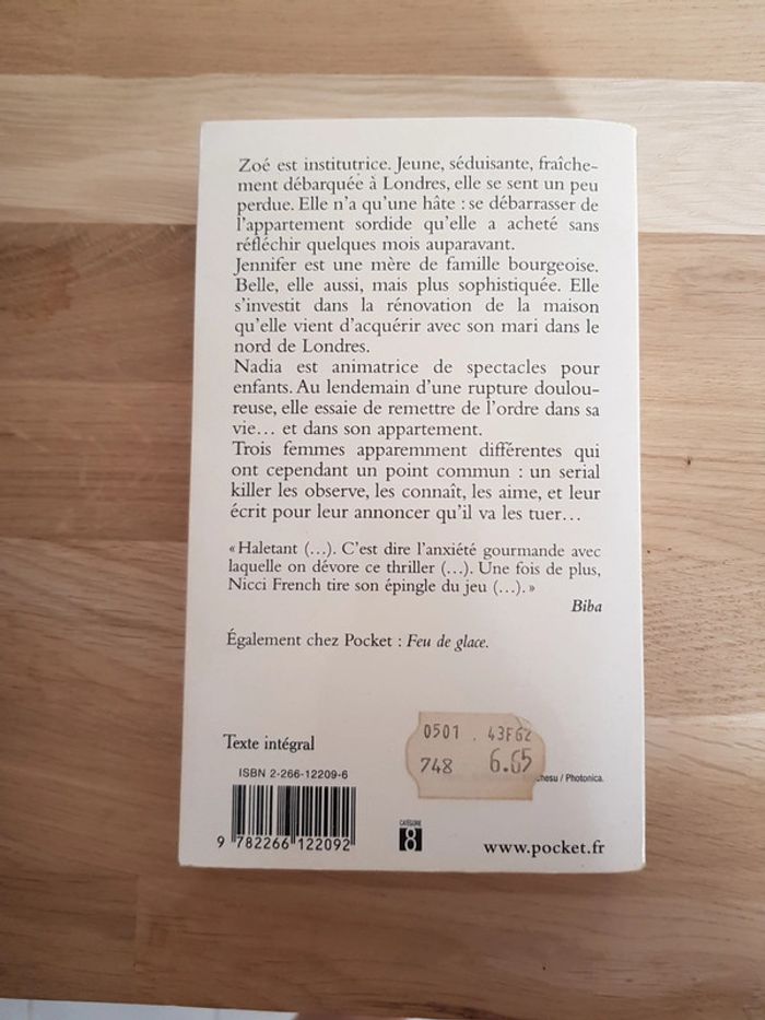 Dans la peau - Nicci French - photo numéro 2