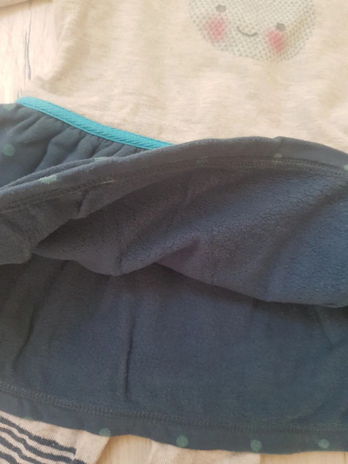 Robe chaude hiver catimini 6mois avec collant assorti - photo numéro 4