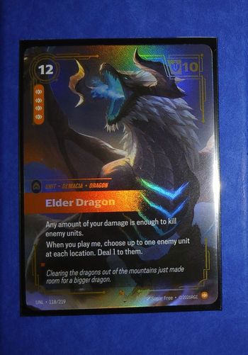 RIFTBOUND Elder Dragon UNL-118/219 - EPIC - 1ère édition Unleashed