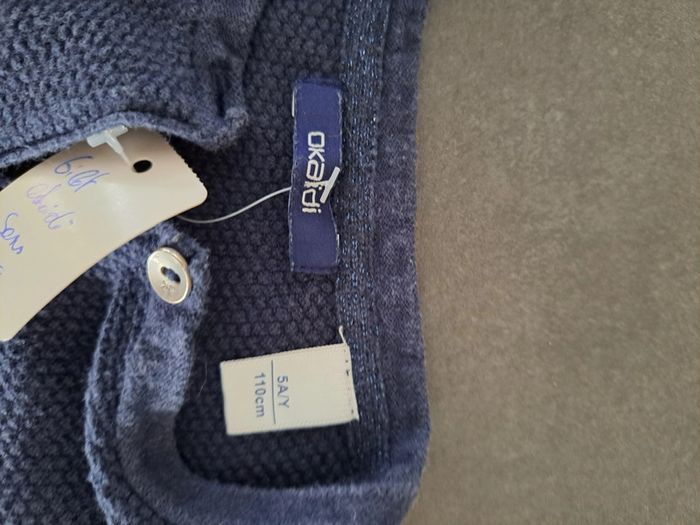 gilet okaidi 5 ans - photo numéro 2