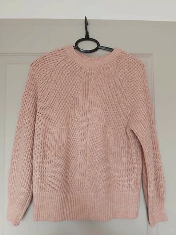 Pull en laine rose