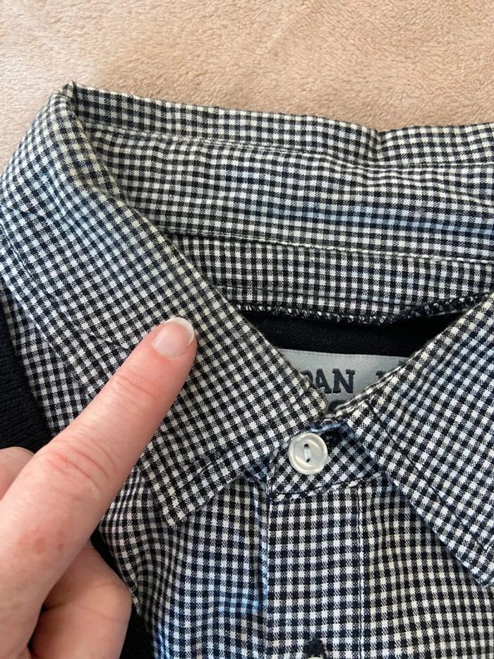 Pull fin col chemise homme XL - photo numéro 7