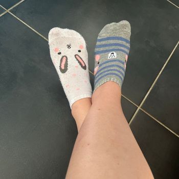 Chaussettes portées