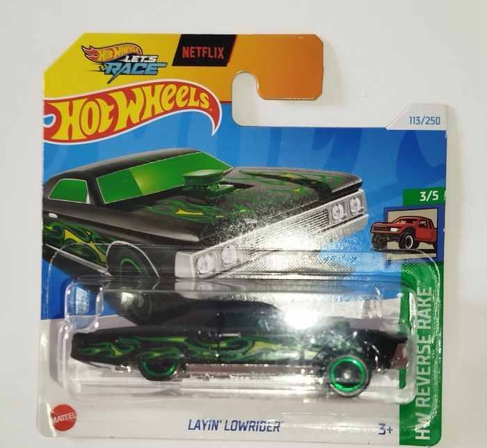 Hot Wheels Lot Let'Race BajanTruck Layin' Lowrider Rockin'Railer Netflix - photo numéro 2