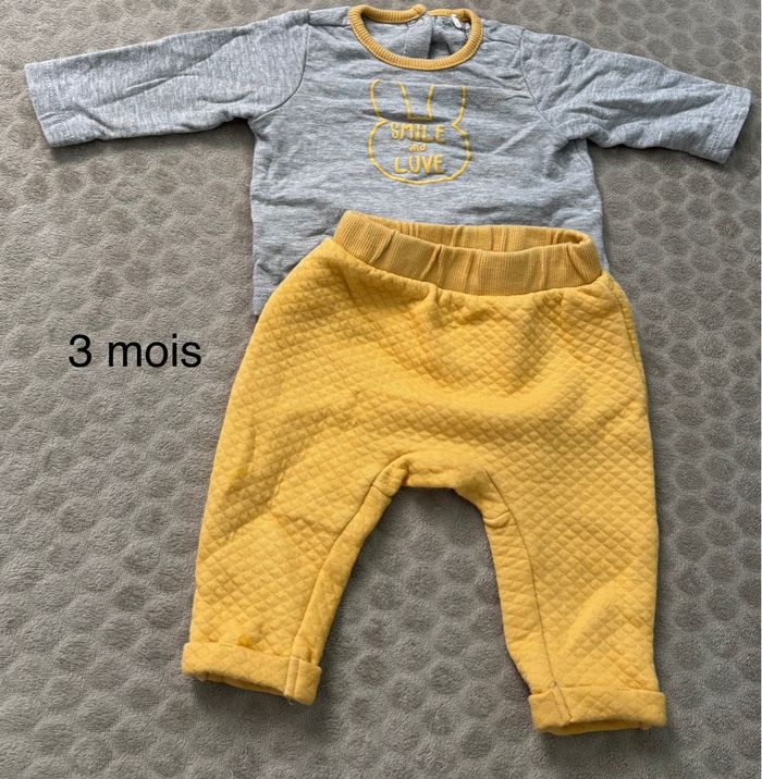 Lot de 16 vêtements hiver 3 mois 60cm - photo numéro 4