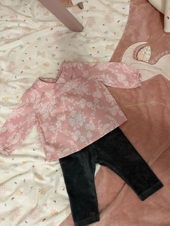 Ensemble chemisier + pantalon