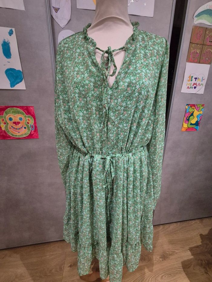 Robe fleurie #bohème #printemps#été 44 - photo numéro 13